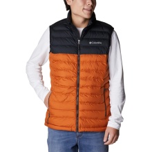 Columbia Vest Powder Lite (heat-reflective lining) copper orange Men